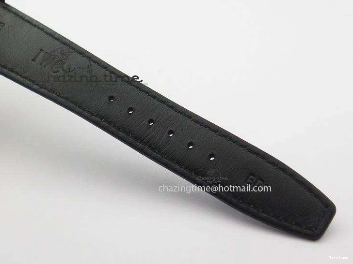 MIROTIME 0715 Portuguese Real PR RG IW5007 ZF 1:1 Best Edition Black Dial On Black Leather Strap A52010 V FreshLook 7304